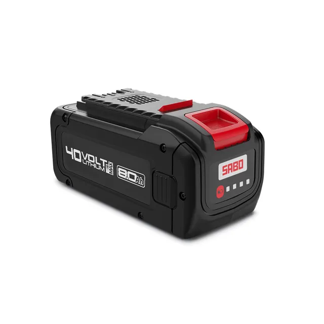 sabo-40-v-8-ah-batterie-li-ion-tondeuse-40v image 1