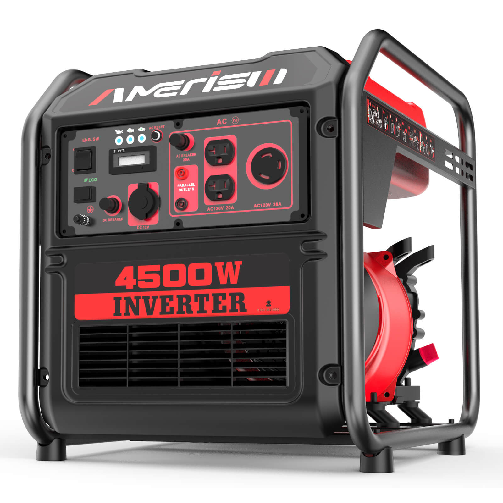amerisun-generator-am5040-w-groupe-lectrog-ne-inverter-4500w-essence image 1