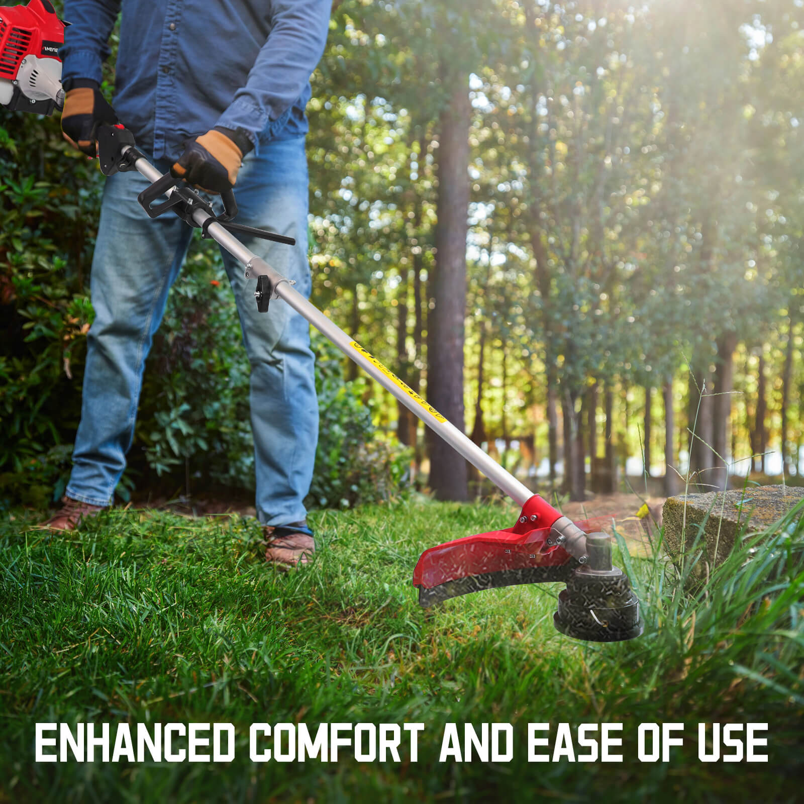 amerisun-string-trimmer-am4532-coupe-bordures-thermique-40-cm-25-4cc image 8